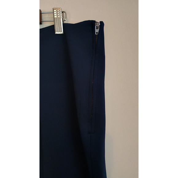 Good American Pants Women 6 (3XL) Navy Scuba Stretch Minimalist Corpcore Trouser - Picture 5 of 6